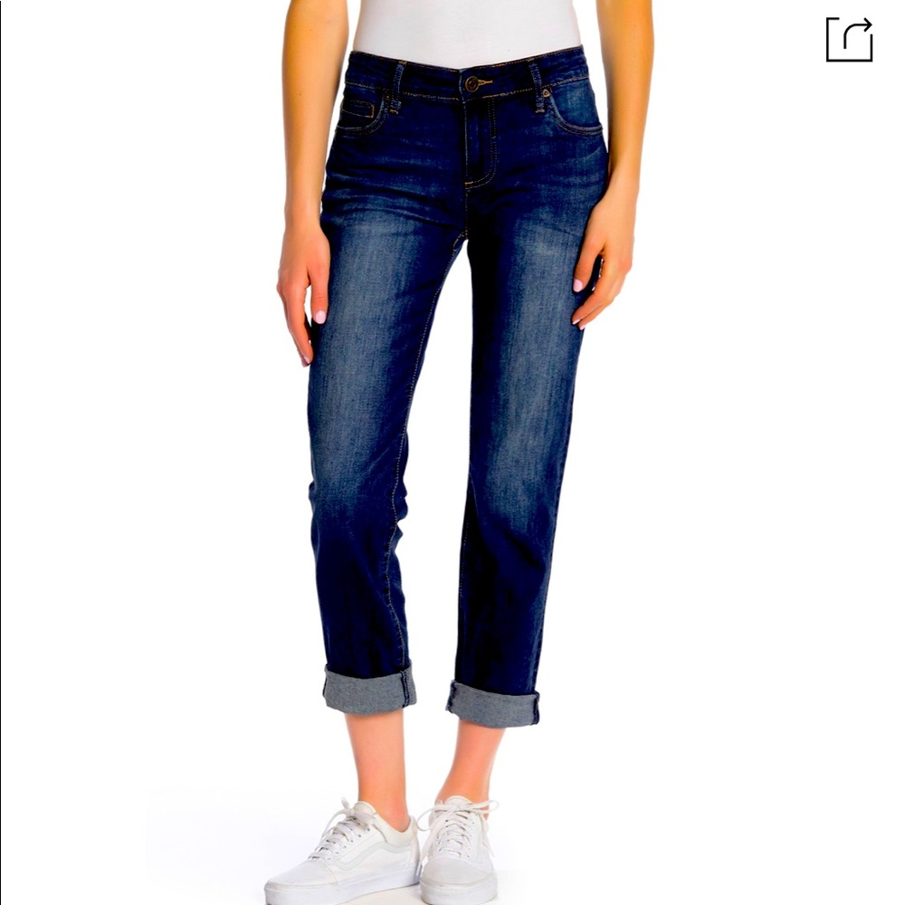 KUT from the Kloth Katy Boyfriend Jeans  size 14